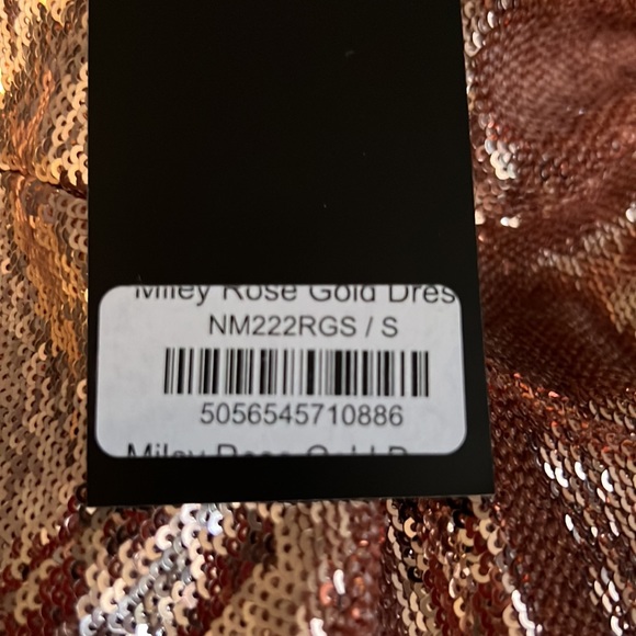 Nadine Merabi rose gold dress - Picture 2 of 6